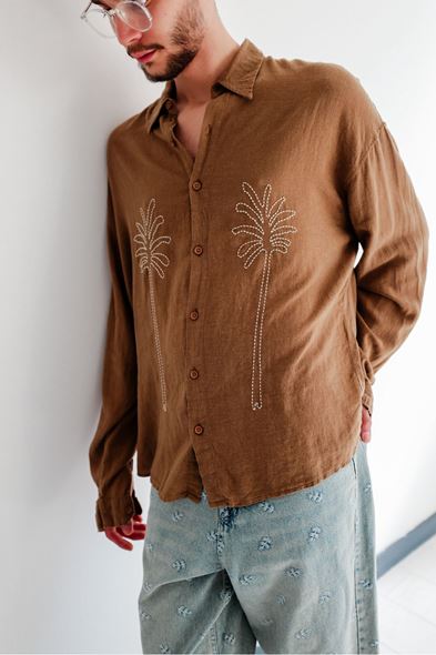 Varanasi Kahve Gömlek