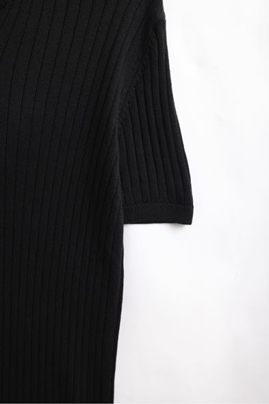 Toulon Siyah Triko Tshirt