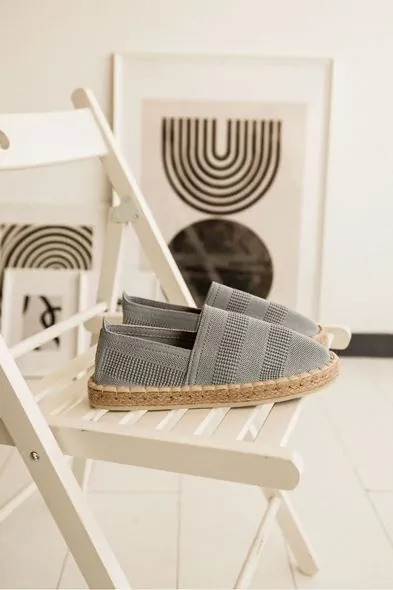 San Luis Gri Erkek Espadril