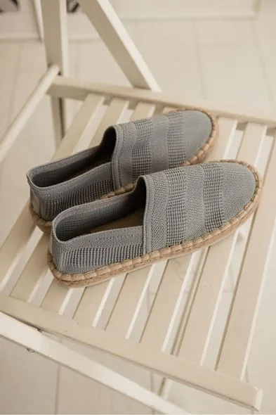 San Luis Gri Erkek Espadril