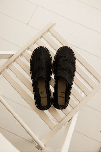 San Luis Siyah Erkek Espadril