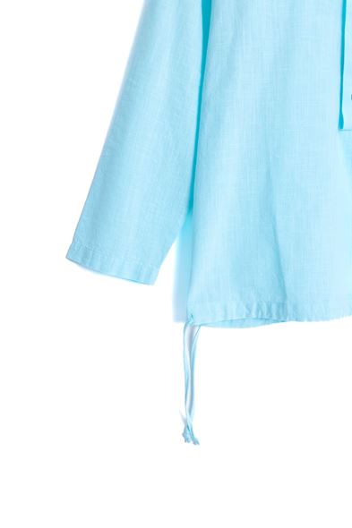 Indio Yarım Patlı Turkuaz Gömlek