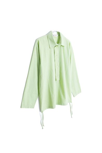 Indio Yarım Patlı Yeşil Gömlek