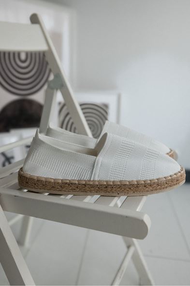 San Luis Beyaz Espadril