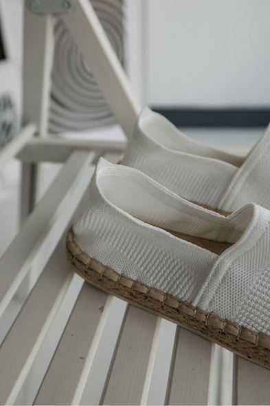 San Luis Beyaz Espadril