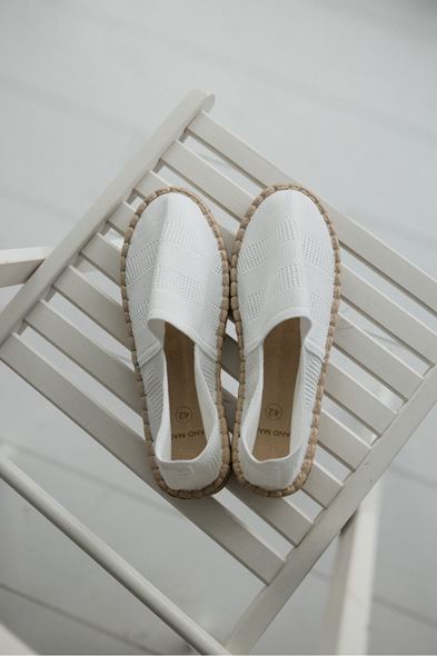 San Luis Beyaz Espadril