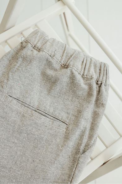 Larissa Haki Keten Pantolon