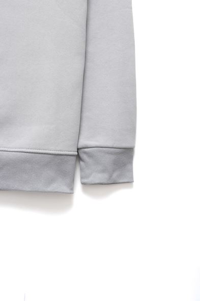 Yemva Gri Fermuarlı Sweatshirt