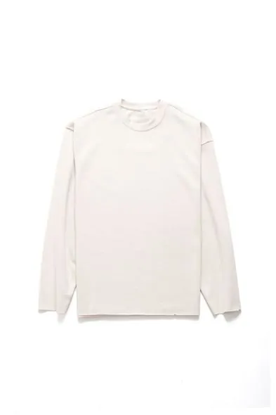 Danilov Ekru Bisiklet Yaka Erkek Sweatshirt