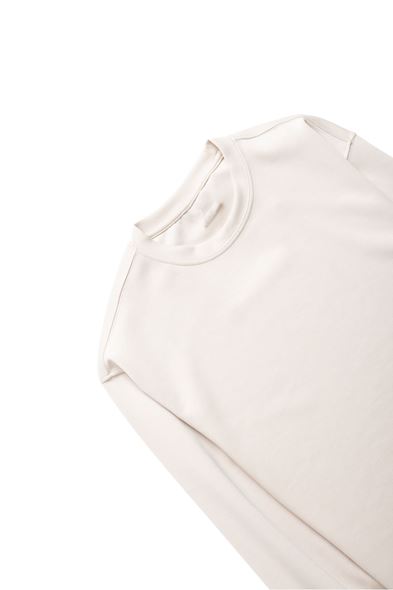 Danilov Ekru Bisiklet Yaka Sweatshirt