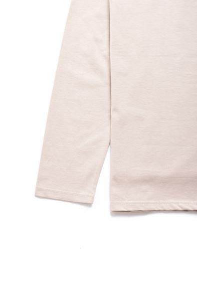 Bath Bej Uzun Kollu Tshirt