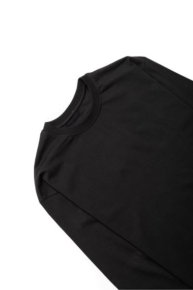 Bath Siyah Uzun Kollu Tshirt
