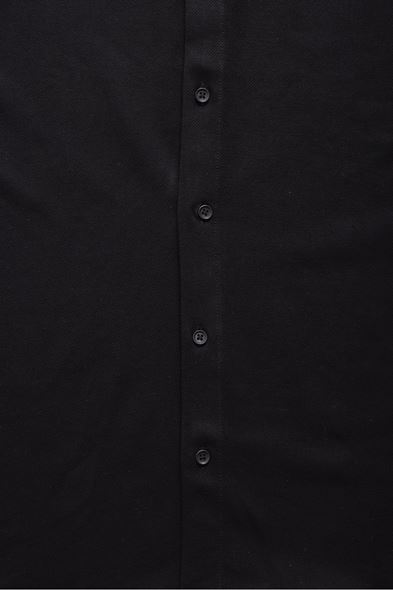 Motala Siyah Gabardin Gömlek