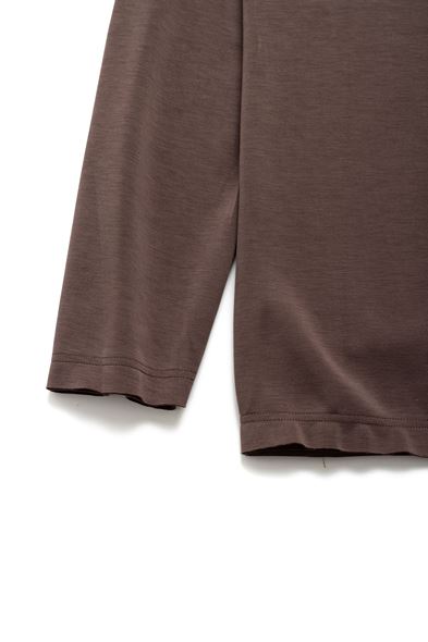 Lozan Kahve Uzun Kollu Tshirt