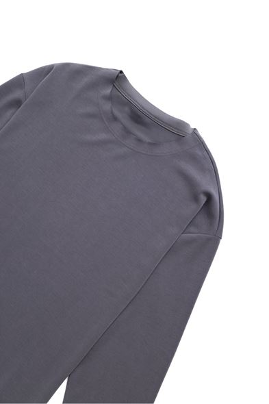 Lozan Antrasit Uzun Kollu Tshirt