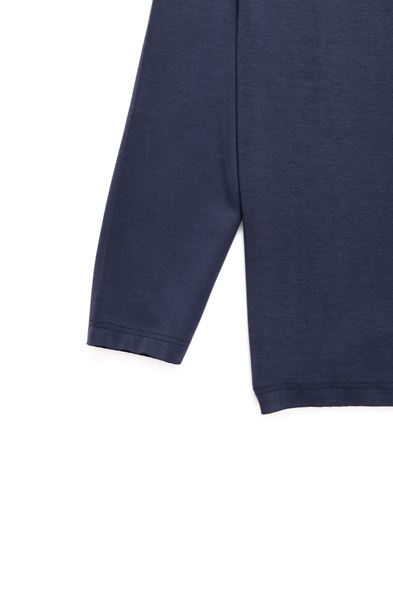 Lozan Lacivert Uzun Kollu Tshirt