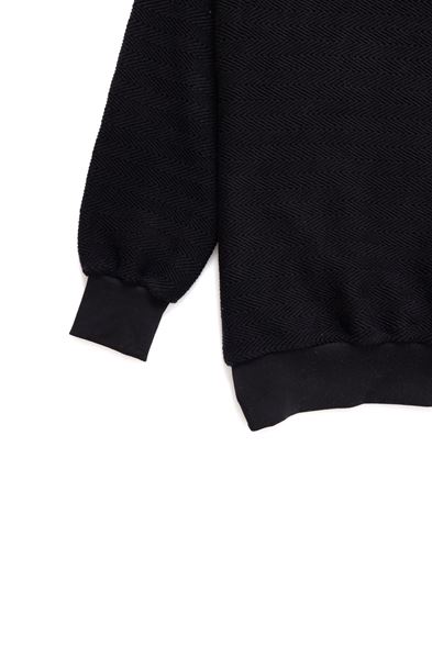 Leduc Siyah Sweatshirt