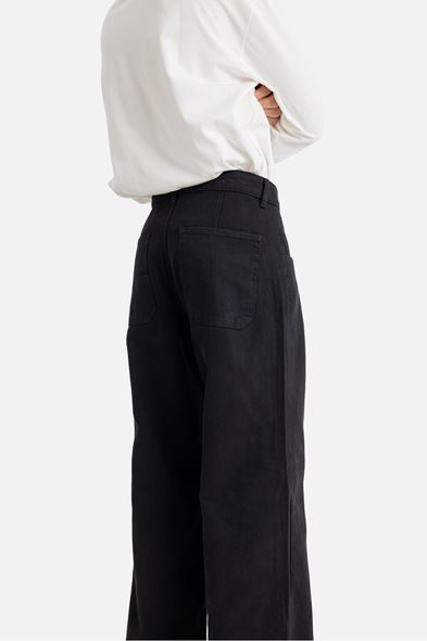 Narvik Siyah Gabardin Pantolon