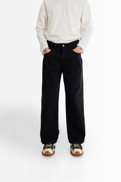 Narvik Siyah Gabardin Pantolon