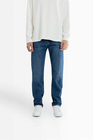 Diego Mavi Baggy Denim Pantolon