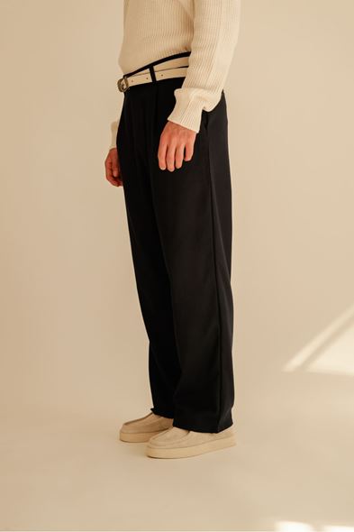 Oshawa Siyah Pantolon