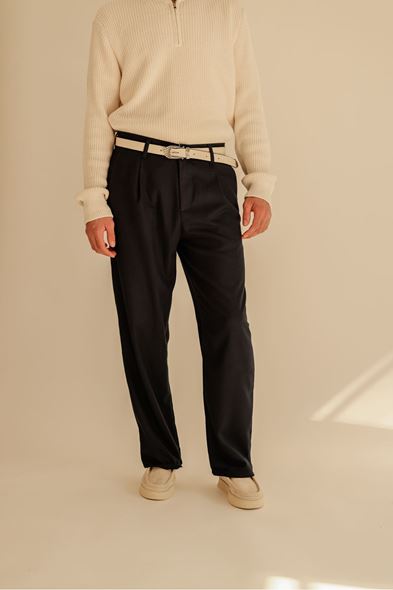 Oshawa Siyah Pantolon