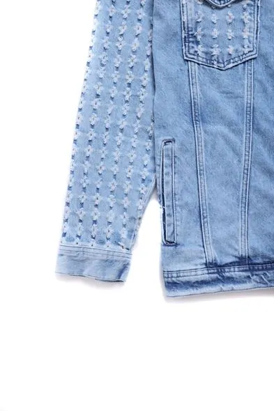 Randers Açık Mavi Denim Erkek Ceket