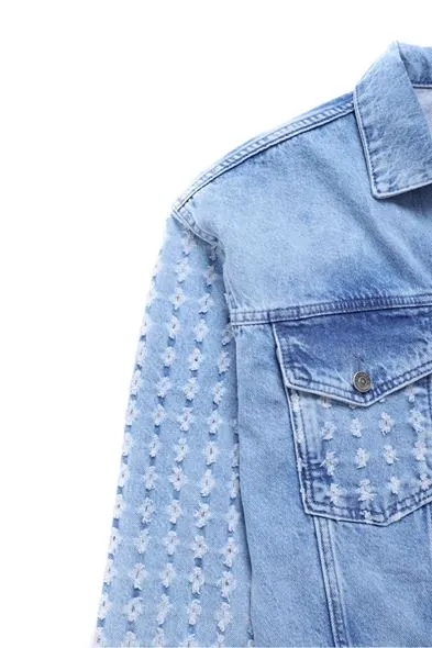 Randers Açık Mavi Denim Erkek Ceket