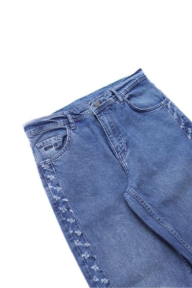 Horsens Mavi Baggy Denim Pantolon