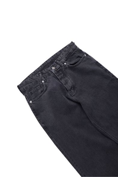 Horten Füme Baggy Denim Pantolon