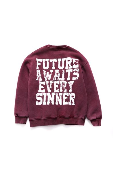 Pine  Bordo Pamuk Sweat