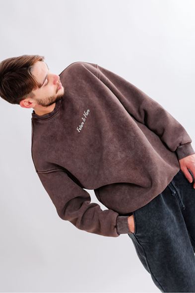 Pine  Kahve Pamuk Sweat 