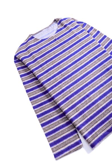 Lesnoy Mavi Kahve Pelüş Sweatshirt