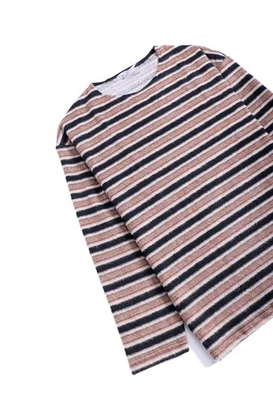 Lesnoy Siyah Kahve Pelüş Erkek Sweatshirt