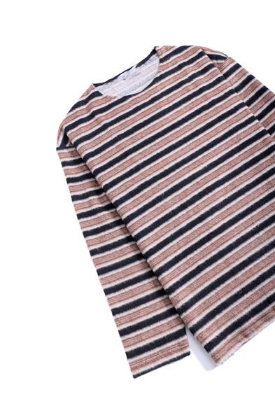 Lesnoy Siyah Kahve Pelüş Sweatshirt