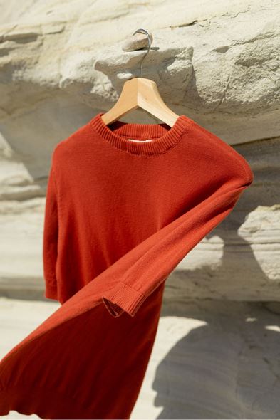 Briss Kiremit Bisiklet Yaka Triko Tshirt