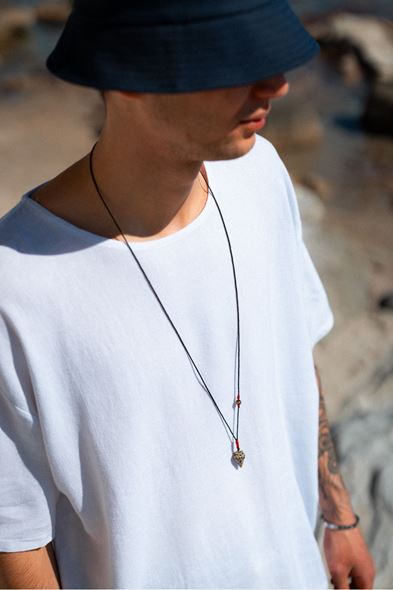 Rio Beyaz Oversize Keten Tshirt  