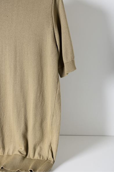 Briss Haki Bisiklet Yaka Triko Tshirt