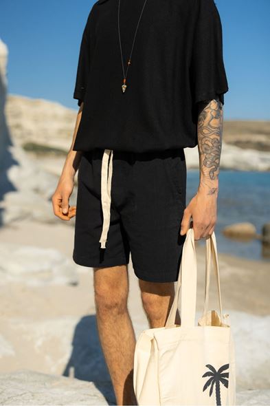 Phaselis Siyah Şort