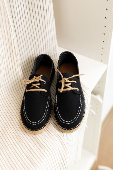 Riven Siyah Espadril