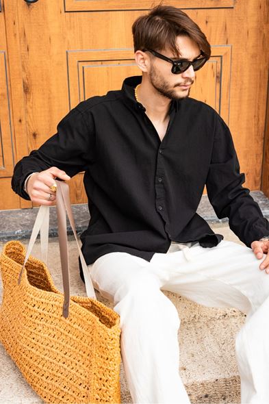 Hellenica Siyah Gömlek