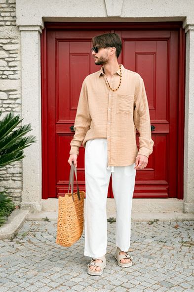 Mikonos Taba Gömlek