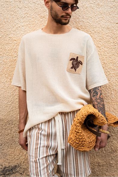 Michelangelo Bej Tshirt
