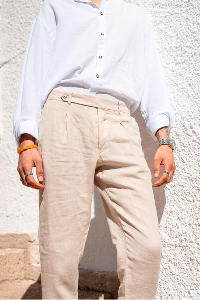 Giardino Bej Pantolon