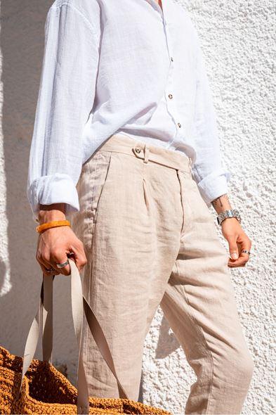 Giardino Bej Pantolon