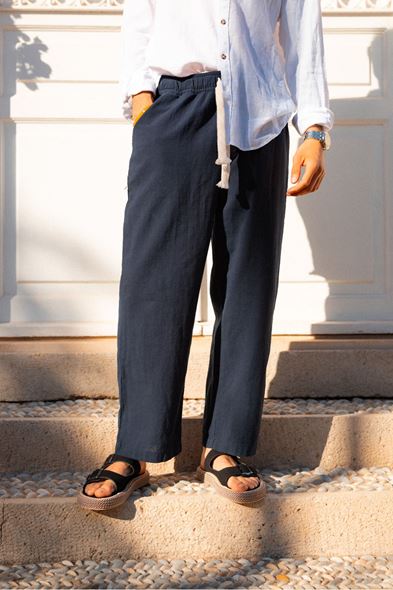 Mores Lacivert Pantolon