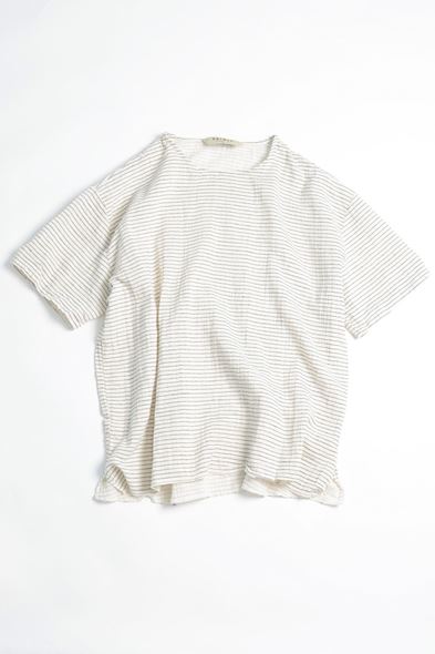 Huston Siyah Çizgili T-shirt