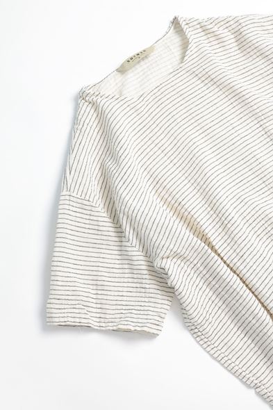 Huston Siyah Çizgili T-shirt