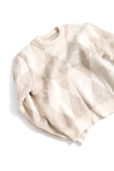 Berg Bej Argyle Kazak