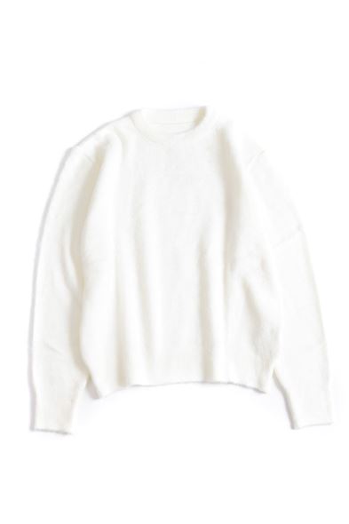 Zerm Beyaz Kaşe Sweat